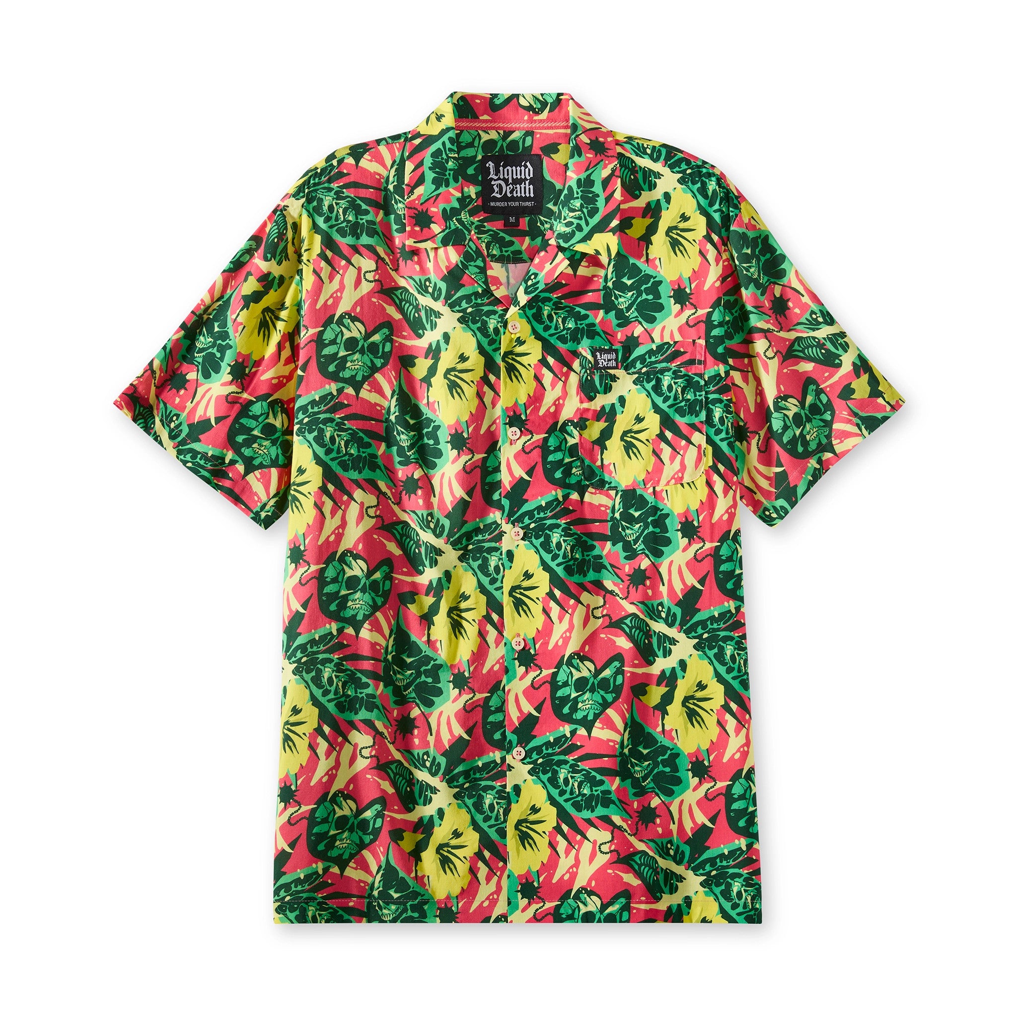 Death's A Beach Button-Up
